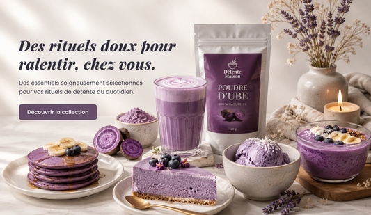 Comment faire un latte violet maison ? La recette ube facile en 90 secondes